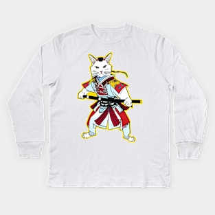 Samurai Haku Kids Long Sleeve T-Shirt